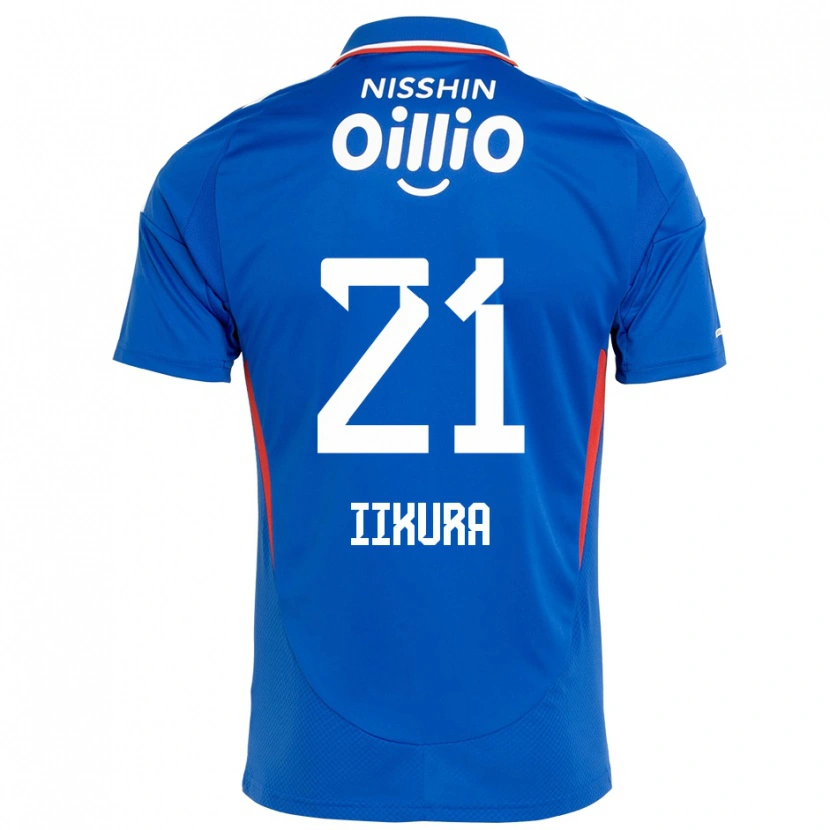 Danxen Kid Hiroki Iikura #21 Royal Blue White Home Jersey 2025/26 T-Shirt