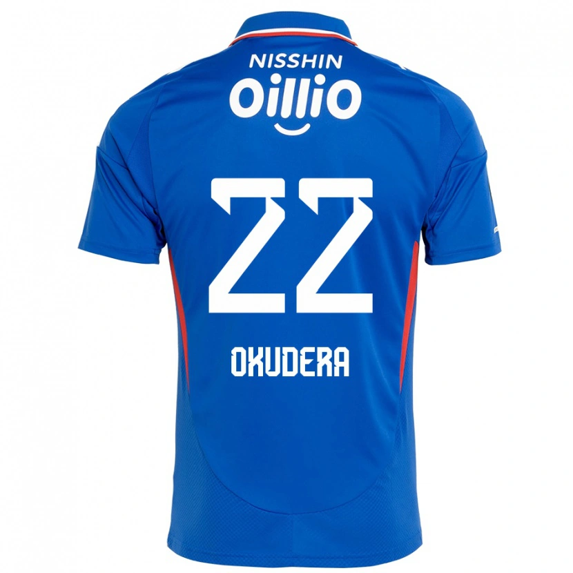 Danxen Kid Minato Okudera #22 Royal Blue White Home Jersey 2025/26 T-Shirt