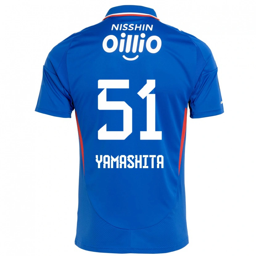 Danxen Kid Shoma Yamashita #51 Royal Blue White Home Jersey 2025/26 T-Shirt