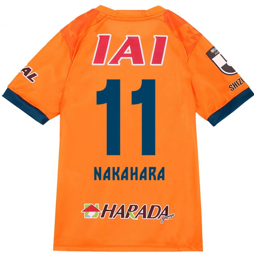 Danxen Kid Hikaru Nakahara #11 Orange Red Home Jersey 2025/26 T-Shirt