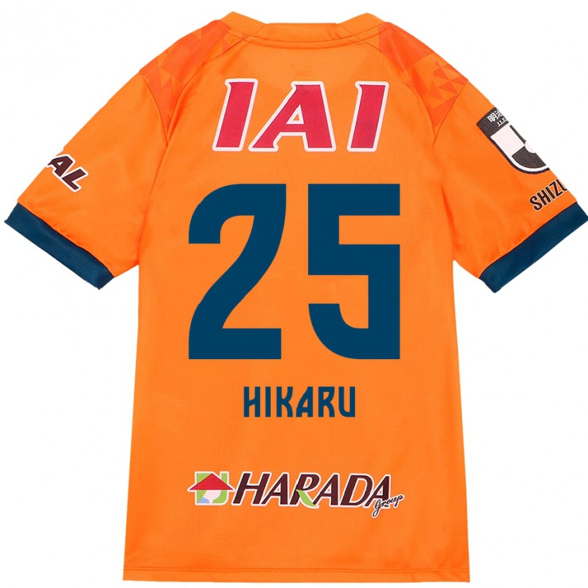 Danxen Kid Hikaru Naruoka #25 Orange Red Home Jersey 2025/26 T-Shirt