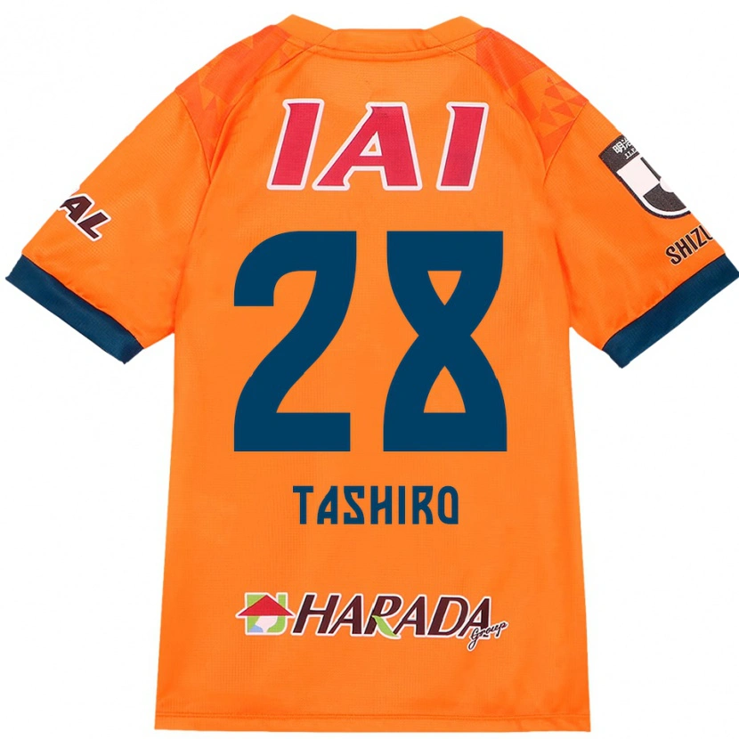 Danxen Kid Hiroto Tashiro #28 Orange Red Home Jersey 2025/26 T-Shirt