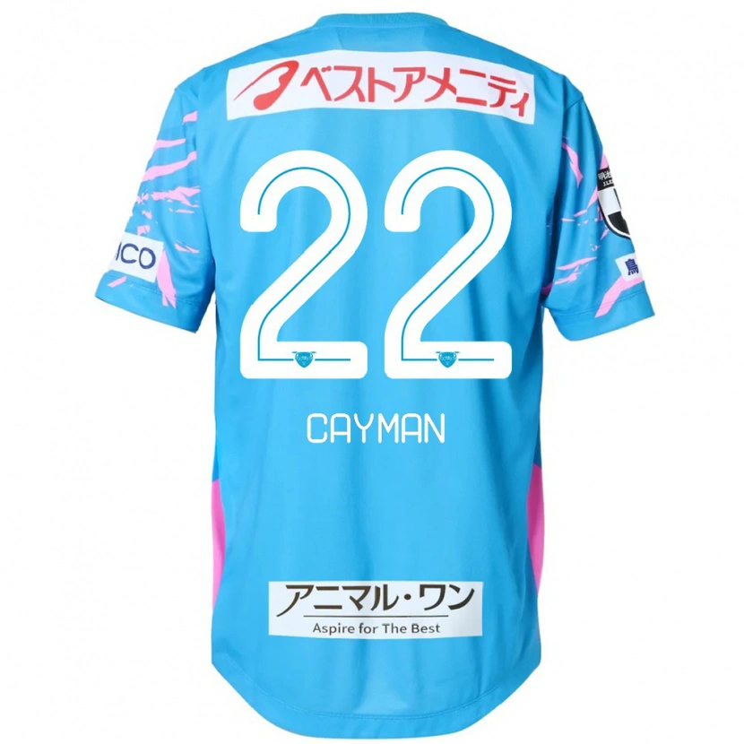 Danxen Kid Cayman Togashi #22 Blue Pink Home Jersey 2025/26 T-Shirt