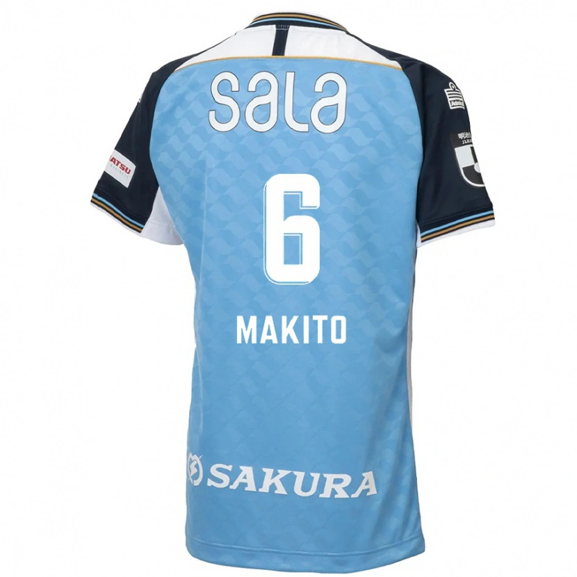 Danxen Kid Makito Ito #6 Sky Blue Black Home Jersey 2025/26 T-Shirt