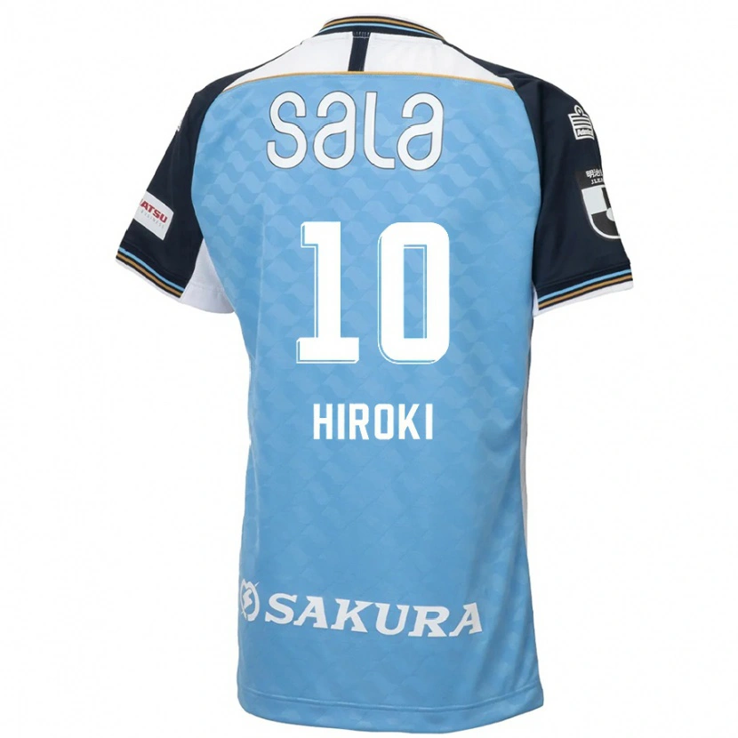 Danxen Kid Hiroki Yamada #10 Sky Blue Black Home Jersey 2025/26 T-Shirt