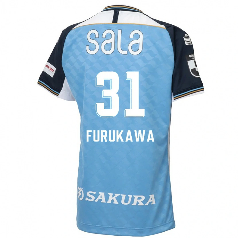 Danxen Kid Yosuke Furukawa #31 Sky Blue Black Home Jersey 2025/26 T-Shirt