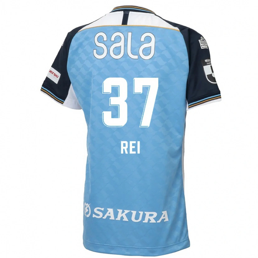 Danxen Kid Rei Hirakawa #37 Sky Blue Black Home Jersey 2025/26 T-Shirt