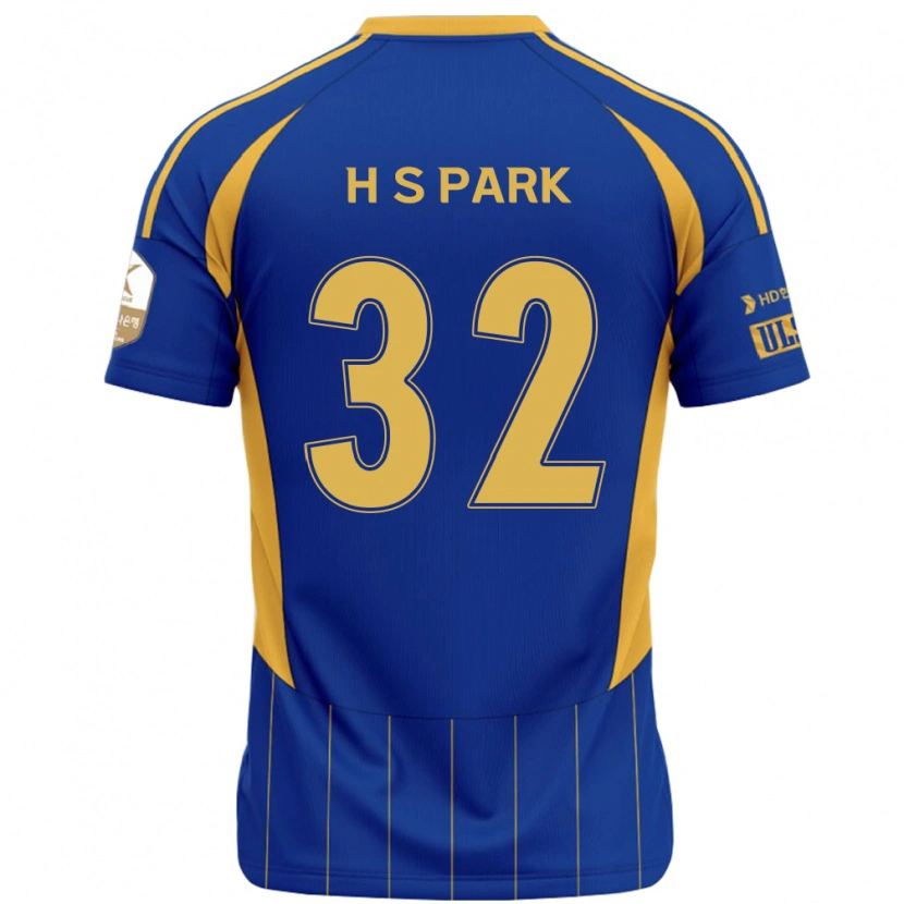 Danxen Kid Sung-Hyun Park #32 Royal Blue Yellow Home Jersey 2025/26 T-Shirt