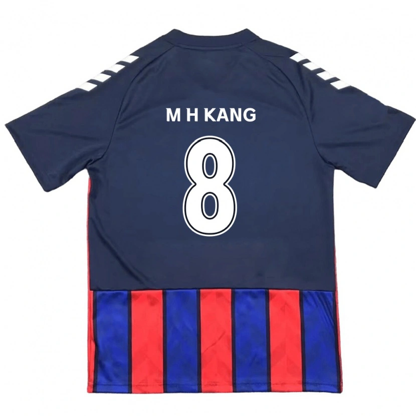 Danxen Kid Ho-Min Kang #8 Royal Blue Red Home Jersey 2025/26 T-Shirt