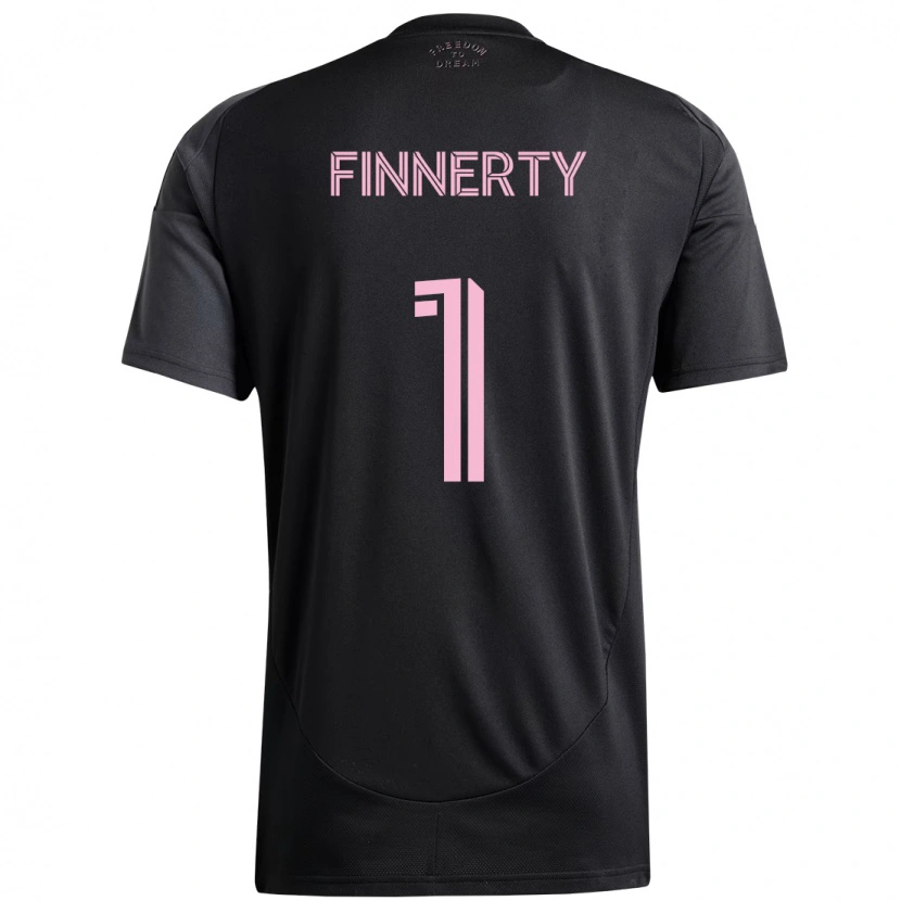 Danxen Kid Owen Finnerty #1 Black Pink Away Jersey 2025/26 T-Shirt