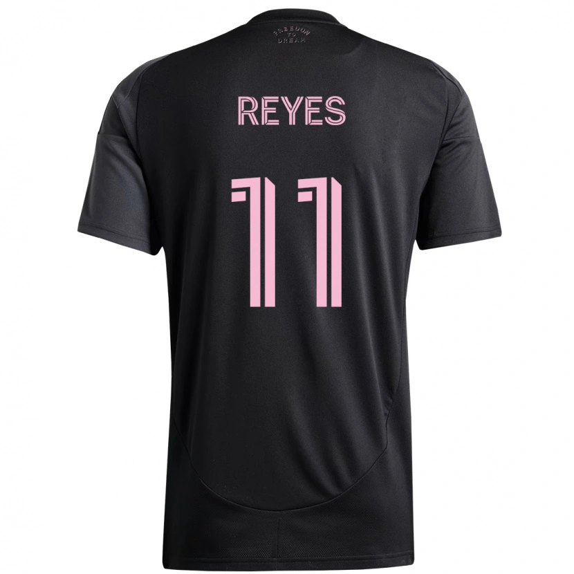 Danxen Kid Dairon Reyes #11 Black Pink Away Jersey 2025/26 T-Shirt