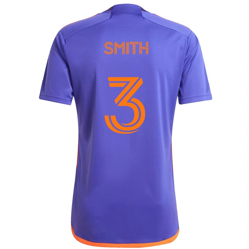 Danxen Kid Brad Smith #3 Purple  Orange Away Jersey 2025/26 T-Shirt