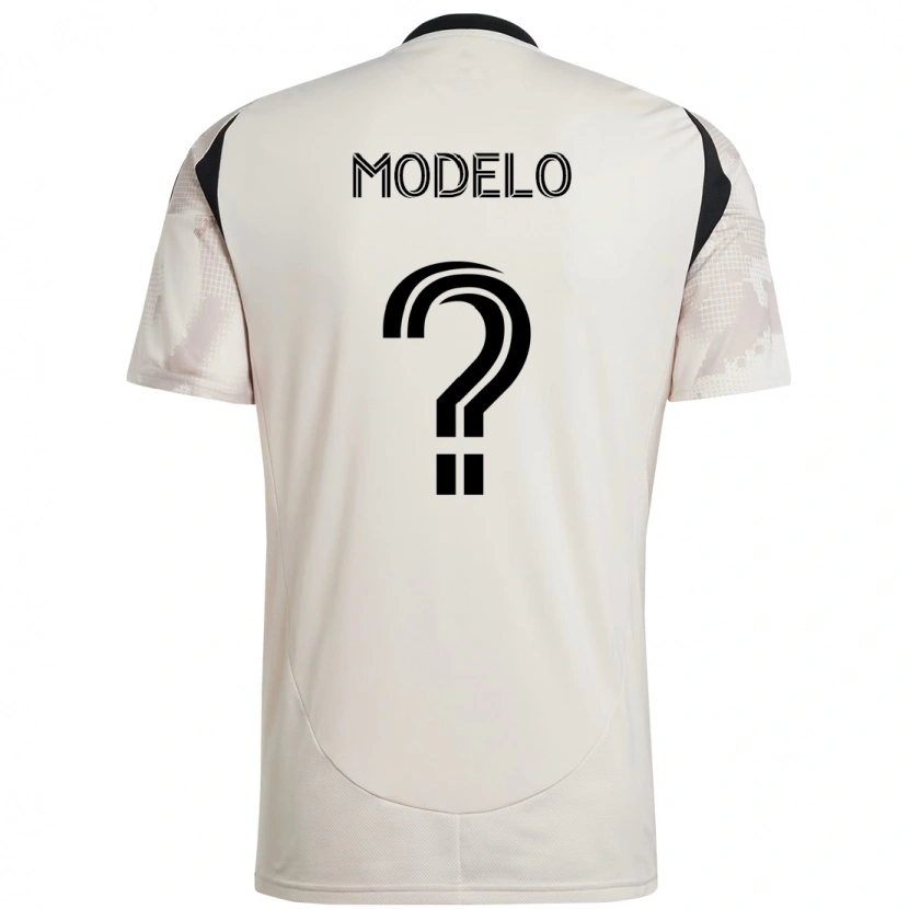 Danxen Kid Aimar Modelo #0 Beige Black Away Jersey 2025/26 T-Shirt