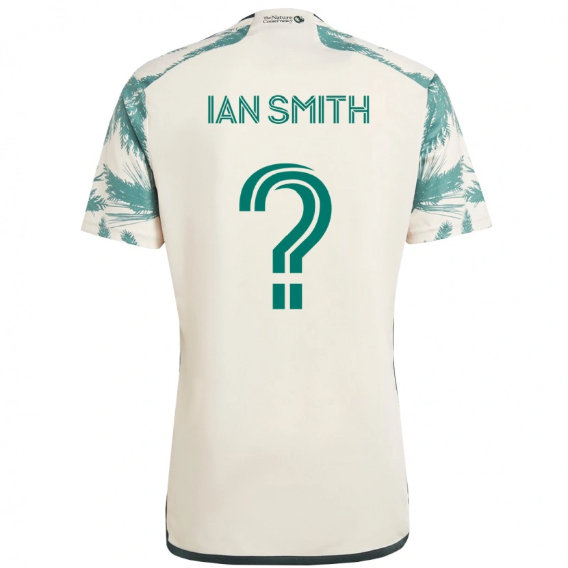 Danxen Kid Ian Smith #0 Beige Green Away Jersey 2025/26 T-Shirt