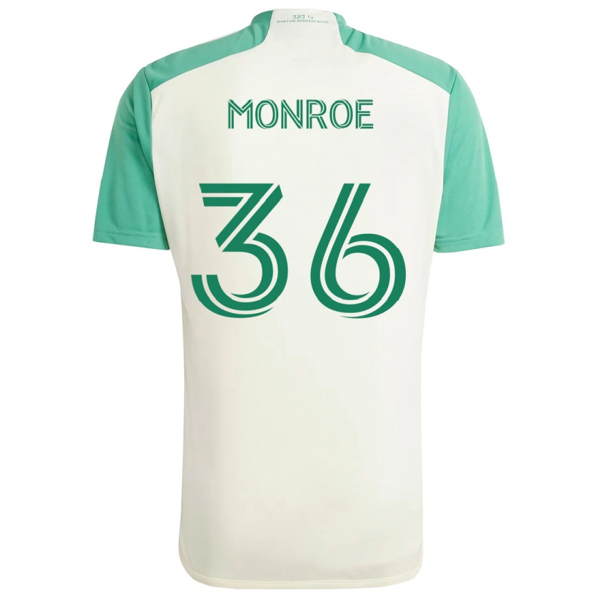 Danxen Kid Greg Monroe #36 White Green Away Jersey 2025/26 T-Shirt