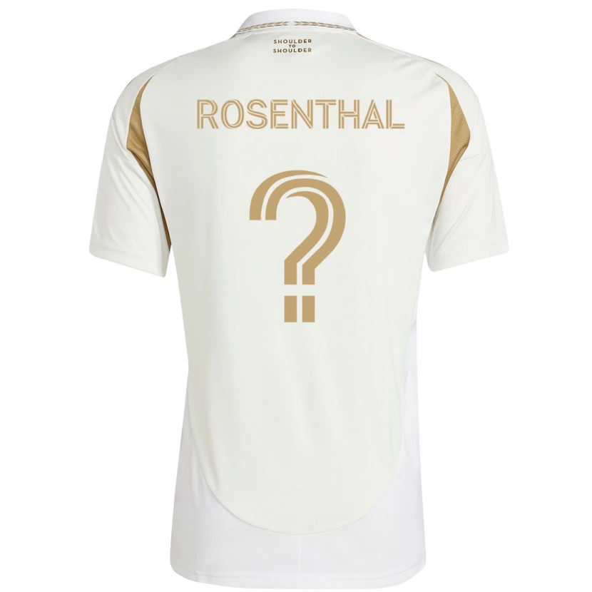 Danxen Kid Charlie Rosenthal #0 White Brown Away Jersey 2025/26 T-Shirt