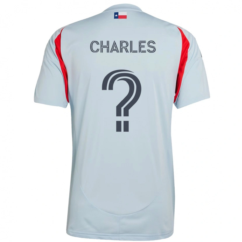 Danxen Kid Ian Charles #0 Light Blue Red Away Jersey 2025/26 T-Shirt