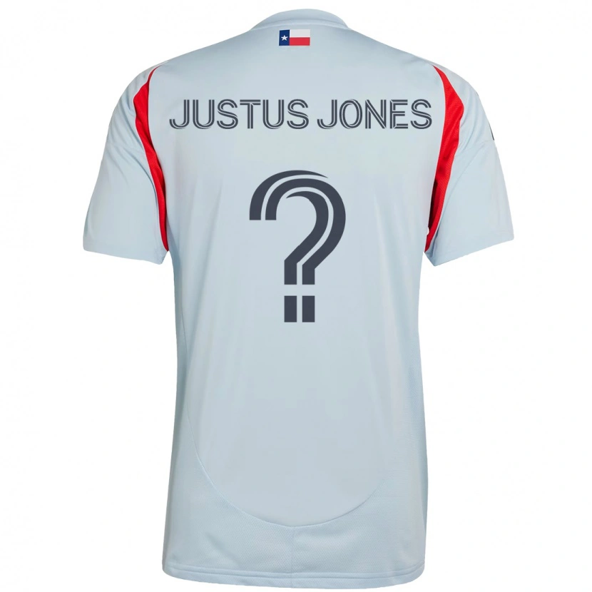 Danxen Kid Justus Jones #0 Light Blue Red Away Jersey 2025/26 T-Shirt