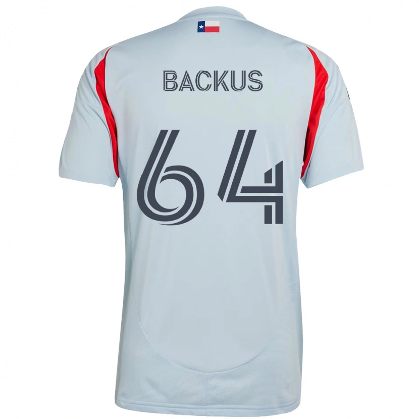 Danxen Kid Braeden Backus #64 Light Blue Red Away Jersey 2025/26 T-Shirt