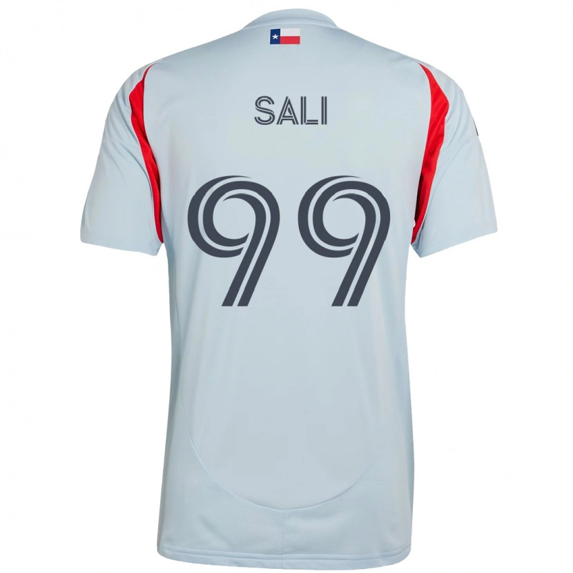 Danxen Kid Enes Sali #99 Light Blue Red Away Jersey 2025/26 T-Shirt