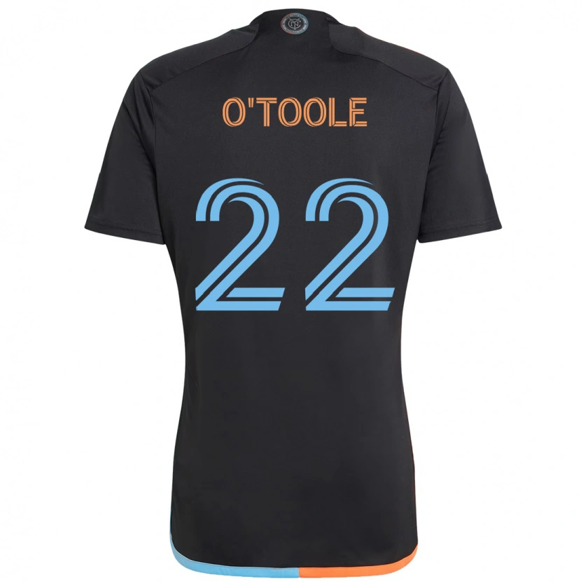 Danxen Kid Kevin O'toole #22 Black Blue Orange Away Jersey 2025/26 T-Shirt
