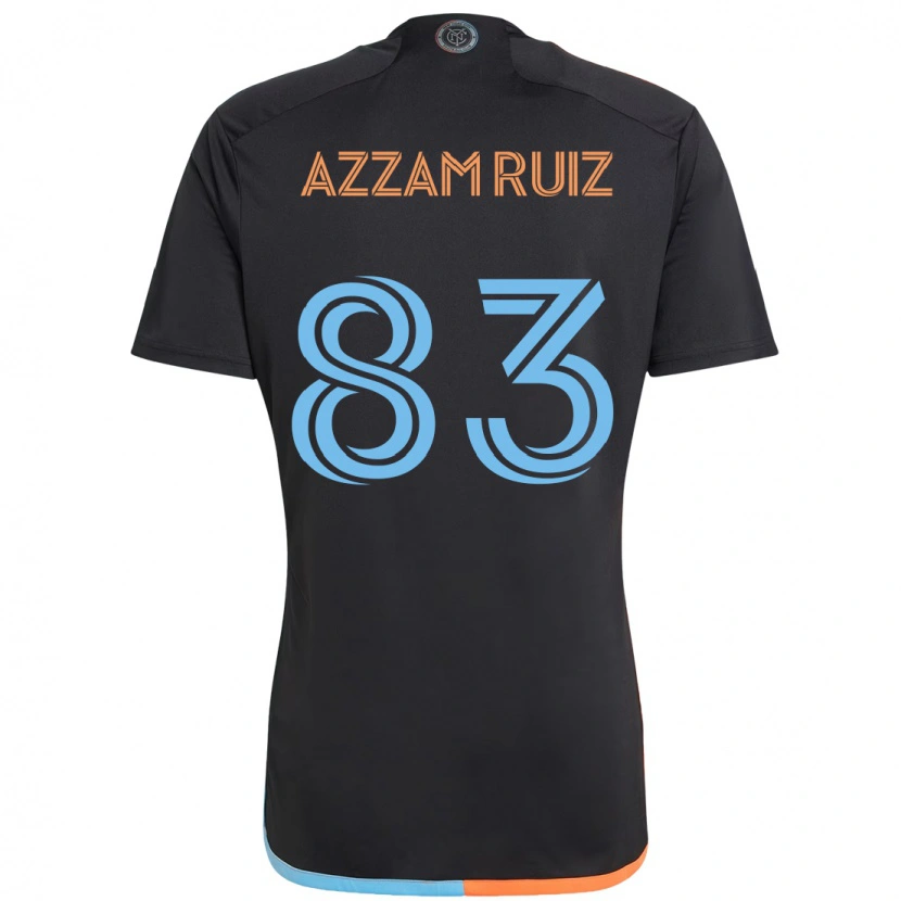 Danxen Kid Camil Azzam Ruiz #83 Black Blue Orange Away Jersey 2025/26 T-Shirt