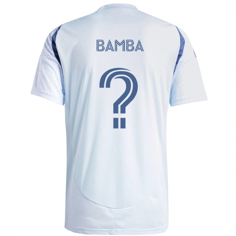 Danxen Kid Jonathan Bamba #0 Light Sky Blueblue Away Jersey 2025/26 T-Shirt