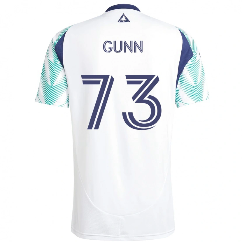 Danxen Kid Jd Gunn #73 White Blue Away Jersey 2025/26 T-Shirt