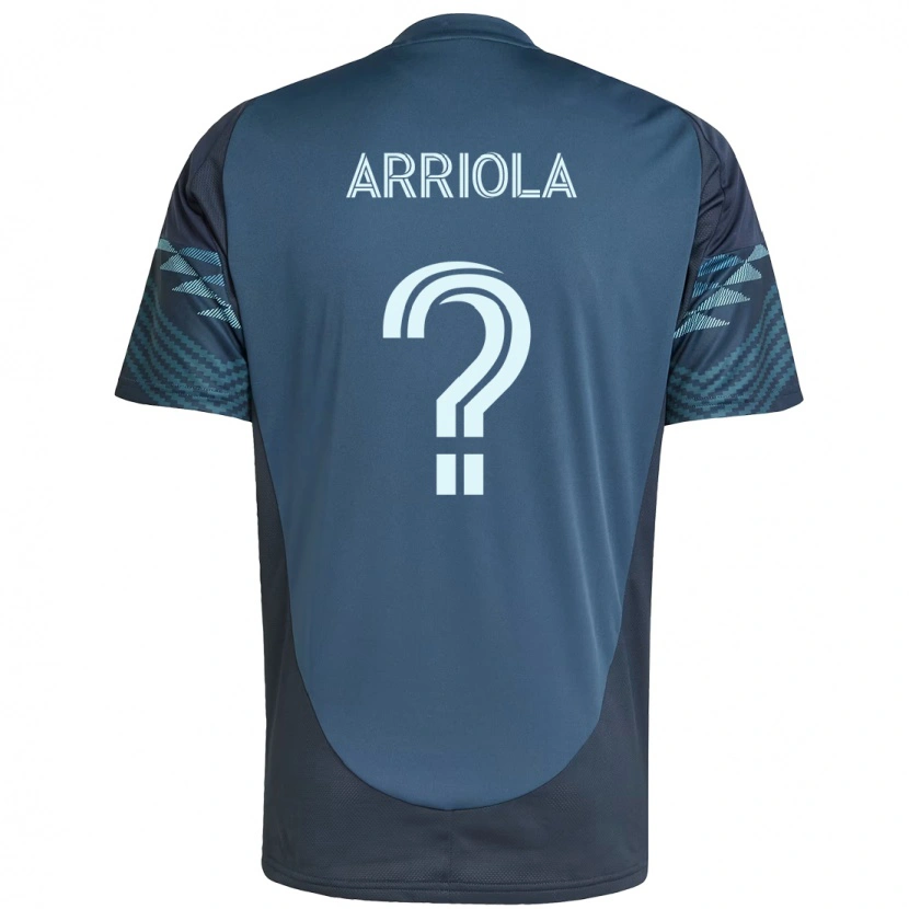 Danxen Kid Paul Arriola #0 Light Blue Away Jersey 2025/26 T-Shirt
