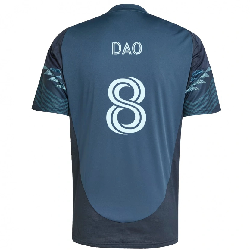 Danxen Kid Kaylee Dao #8 Light Blue Away Jersey 2025/26 T-Shirt