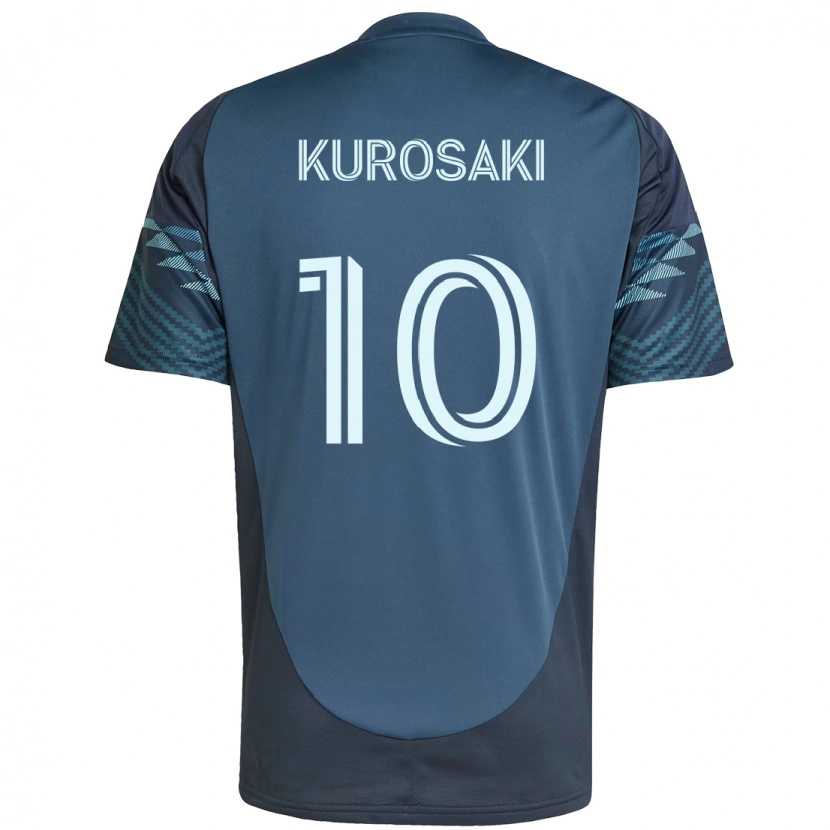 Danxen Kid Yuuka Kurosaki #10 Light Blue Away Jersey 2025/26 T-Shirt