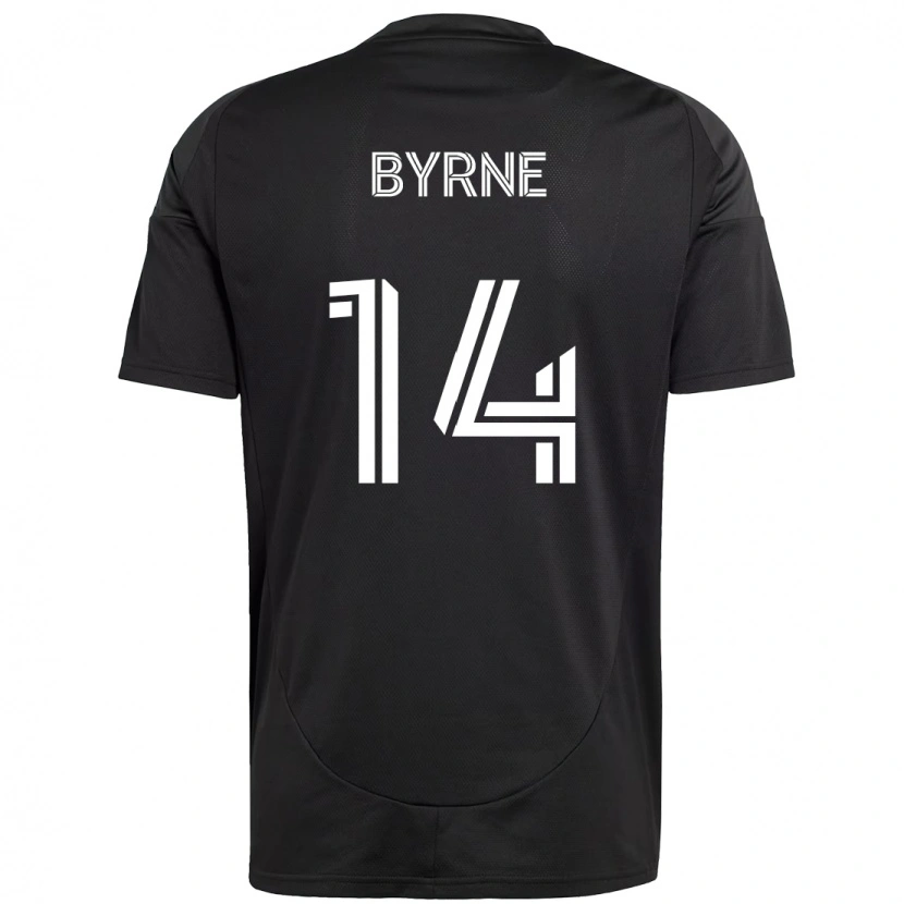 Danxen Kid Nathan Byrne #14 Black White Away Jersey 2025/26 T-Shirt