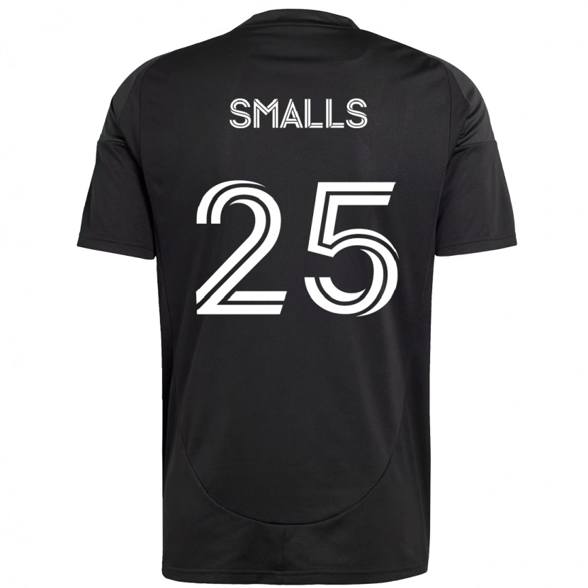 Danxen Kid Tyger Smalls #25 Black White Away Jersey 2025/26 T-Shirt