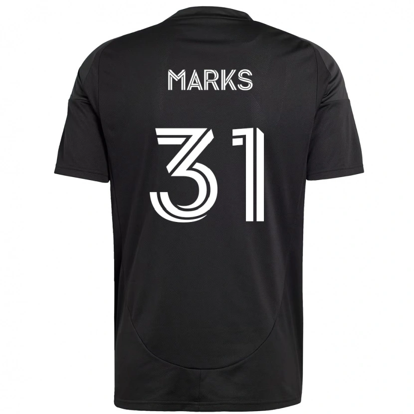 Danxen Kid George Marks #31 Black White Away Jersey 2025/26 T-Shirt