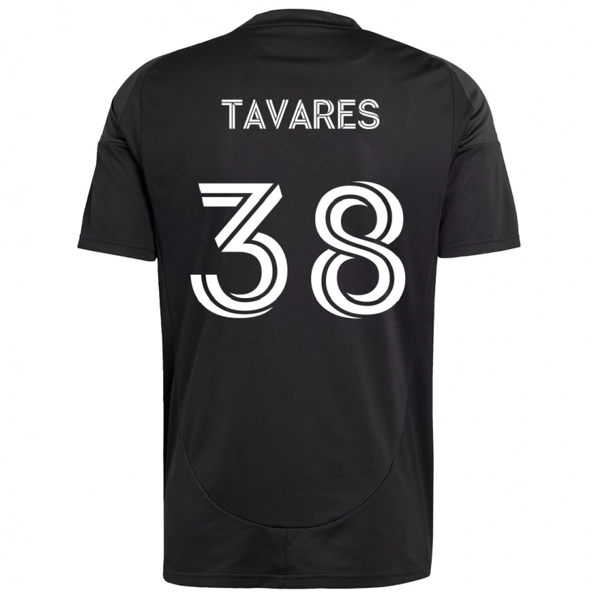 Danxen Kid Iuri Tavares #38 Black White Away Jersey 2025/26 T-Shirt