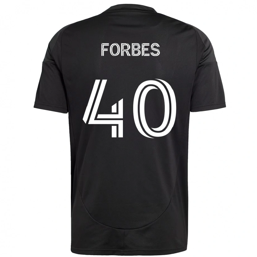 Danxen Kid Jahlane Forbes #40 Black White Away Jersey 2025/26 T-Shirt