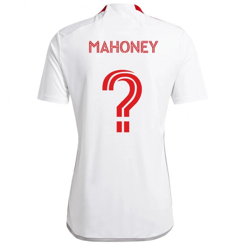 Danxen Kid Adrian Mahoney #0 White Red Away Jersey 2025/26 T-Shirt