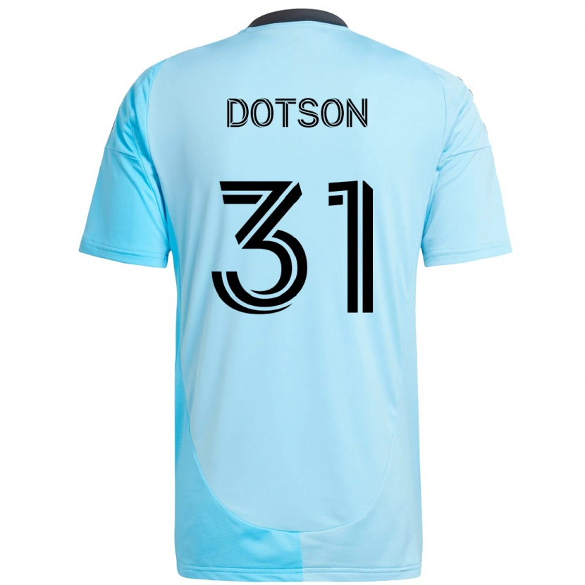 Danxen Kid Hassani Dotson #31 Sky Blue Away Jersey 2025/26 T-Shirt