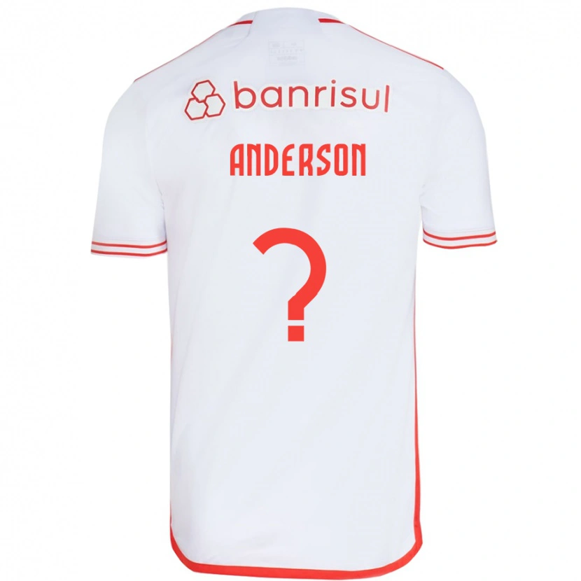 Danxen Kid Anderson #0 White Red Away Jersey 2025/26 T-Shirt