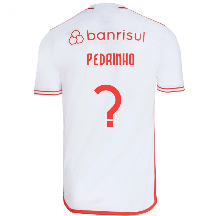 Danxen Kid Pedrinho #0 White Red Away Jersey 2025/26 T-Shirt