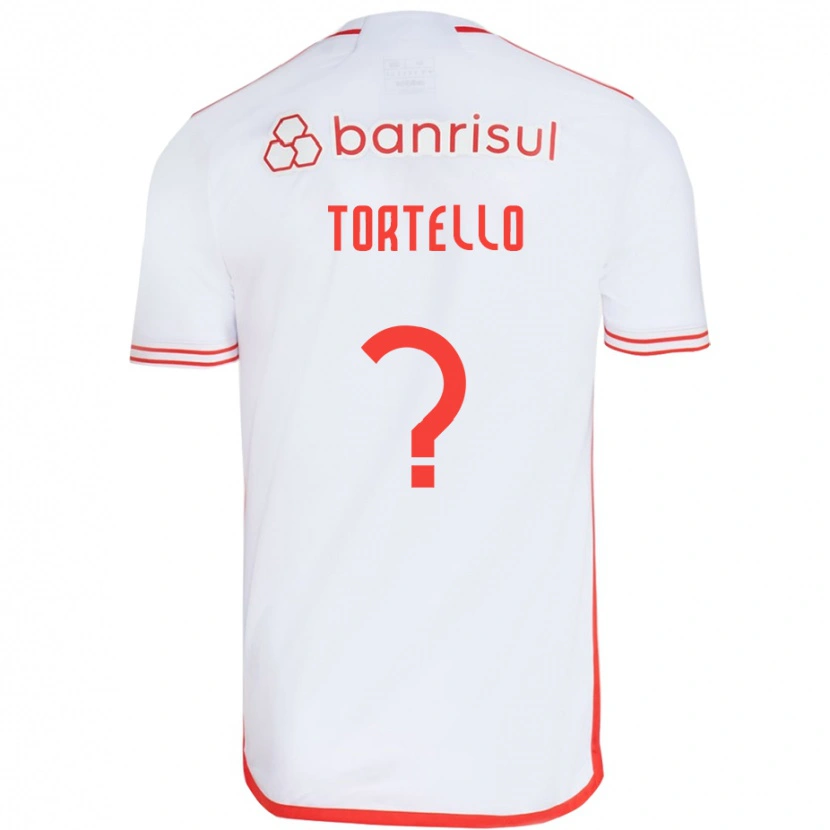 Danxen Kid Tortello #0 White Red Away Jersey 2025/26 T-Shirt