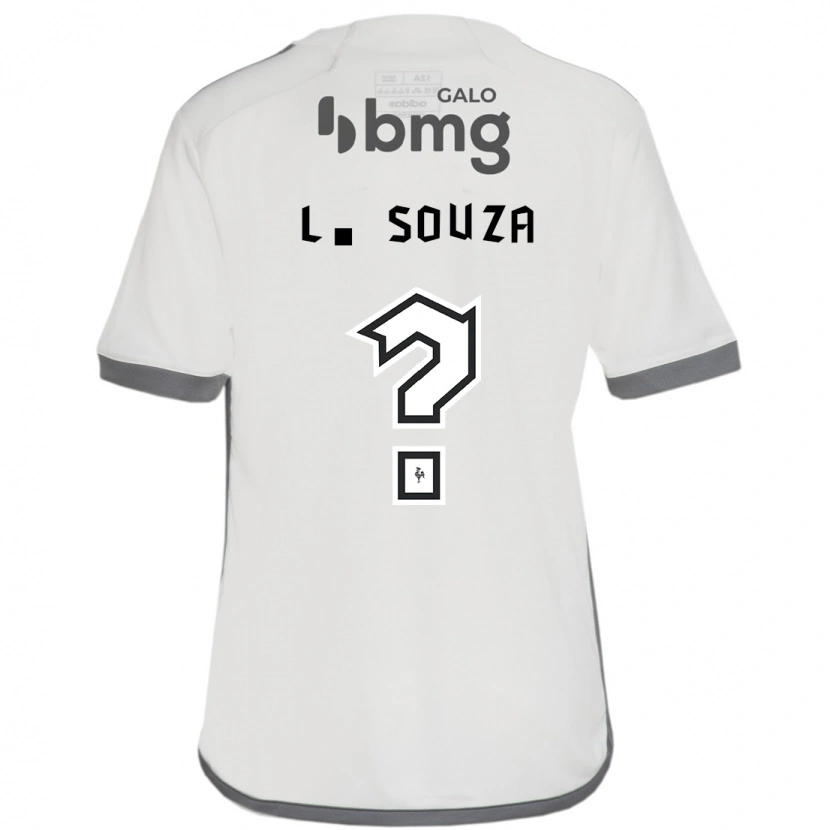Danxen Kid Lucas Souza #0 Off White Away Jersey 2025/26 T-Shirt