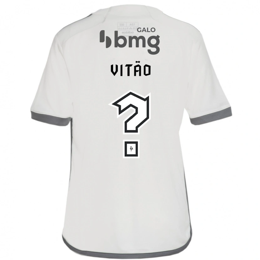 Danxen Kid Vitão #0 Off White Away Jersey 2025/26 T-Shirt