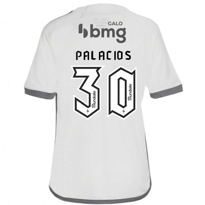 Danxen Kid Brahian Palacios #30 Off White Away Jersey 2025/26 T-Shirt