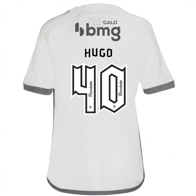 Danxen Kid Vitinho #40 Off White Away Jersey 2025/26 T-Shirt