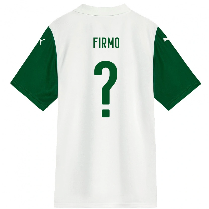 Danxen Kid Kauan Firmo #0 White Green Away Jersey 2025/26 T-Shirt