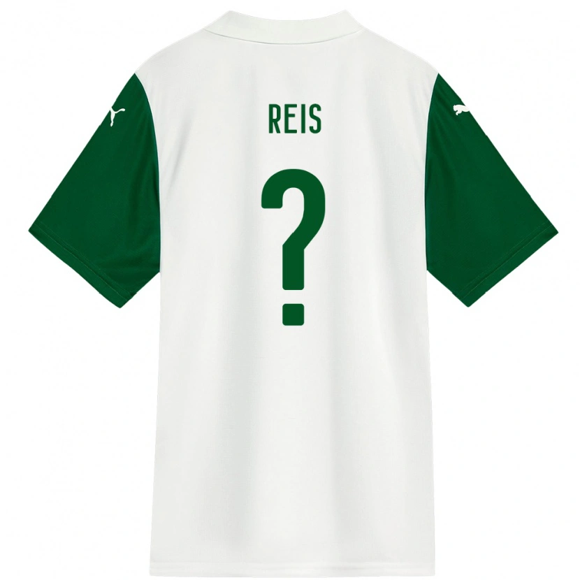 Danxen Kid Vitor Reis #0 White Green Away Jersey 2025/26 T-Shirt
