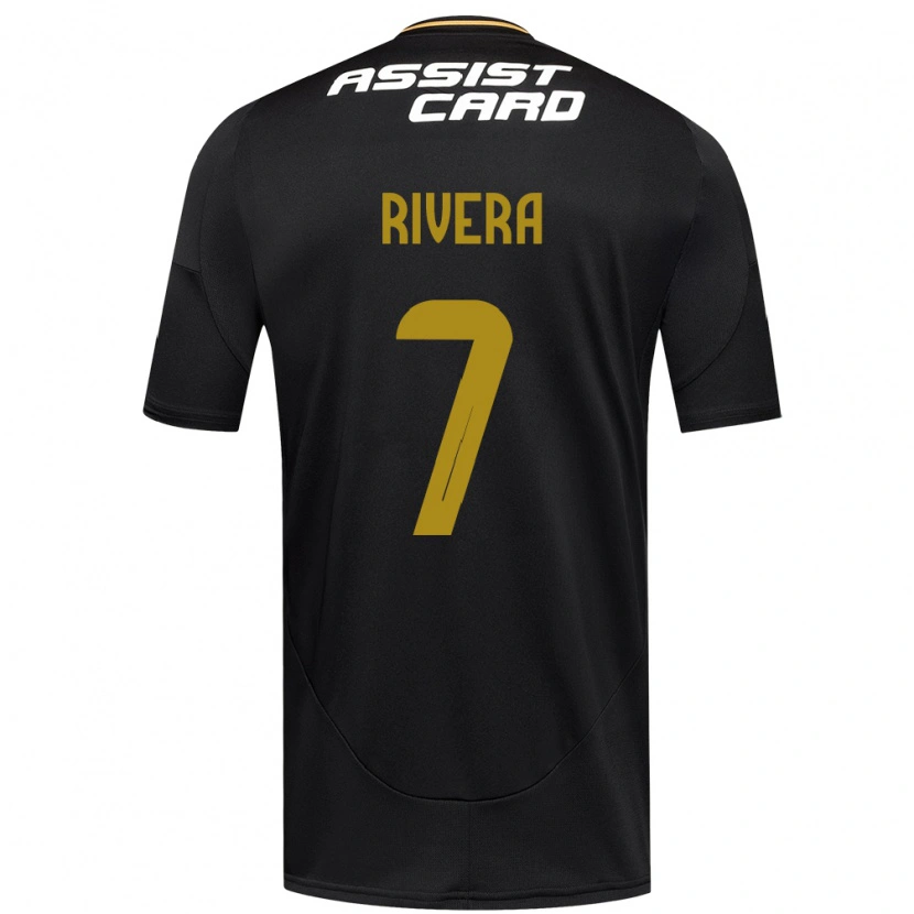 Danxen Kid Francisco Rivera #7 Black White Away Jersey 2025/26 T-Shirt