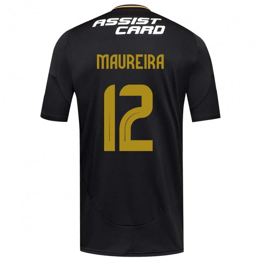 Danxen Kid Gabriel Maureira #12 Black White Away Jersey 2025/26 T-Shirt