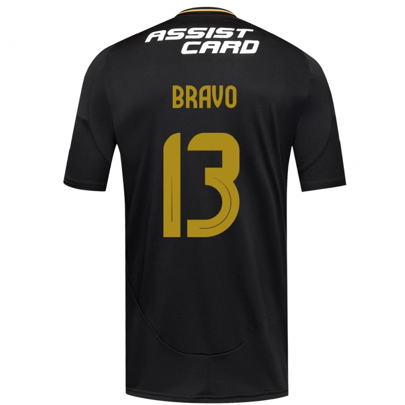 Danxen Kid Santiago Bravo #13 Black White Away Jersey 2025/26 T-Shirt